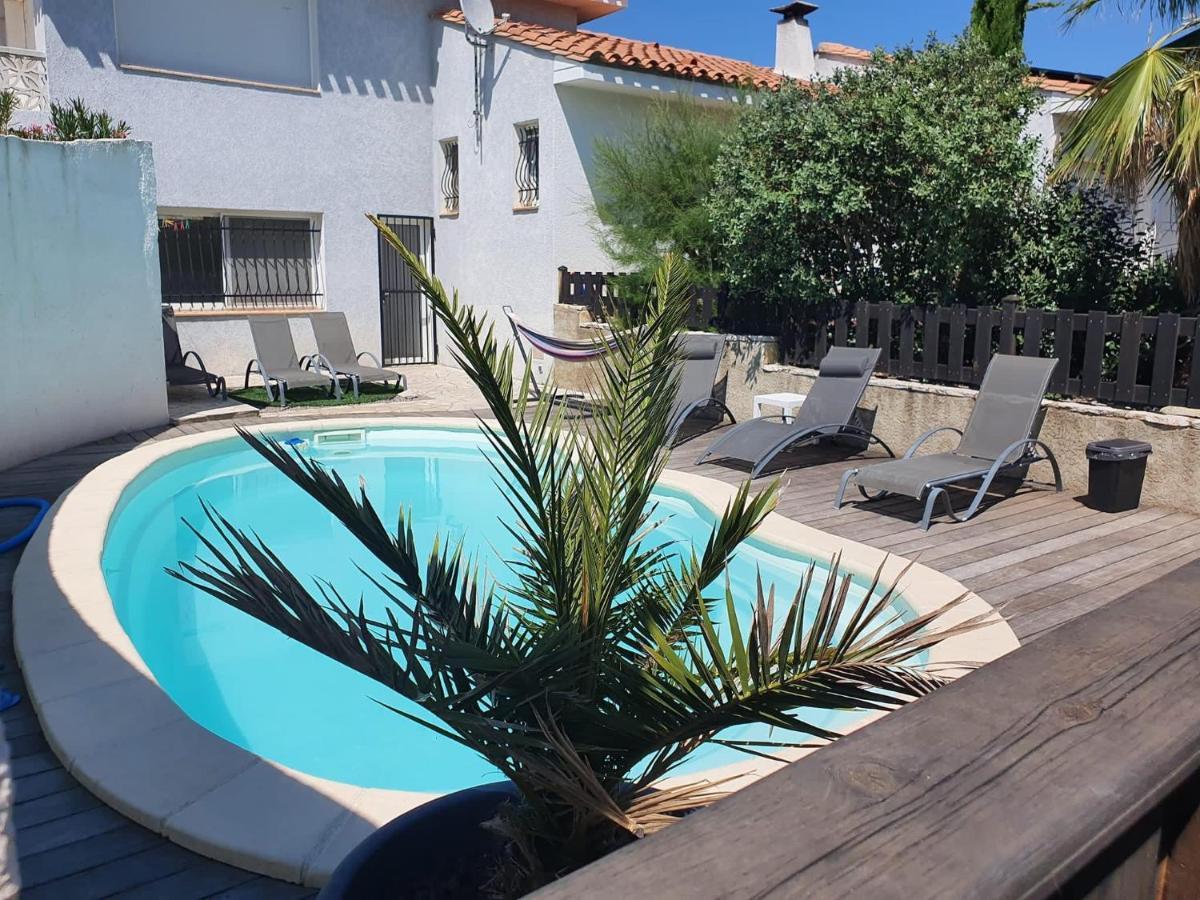 Charmant Logement Avec Piscine Saint-Feliu-d'Avall المظهر الخارجي الصورة